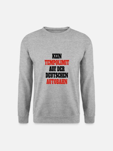 Witze Grüne Die Grünen Habeck Baerbock Partei - Unisex Pullover - Weißgrau meliert