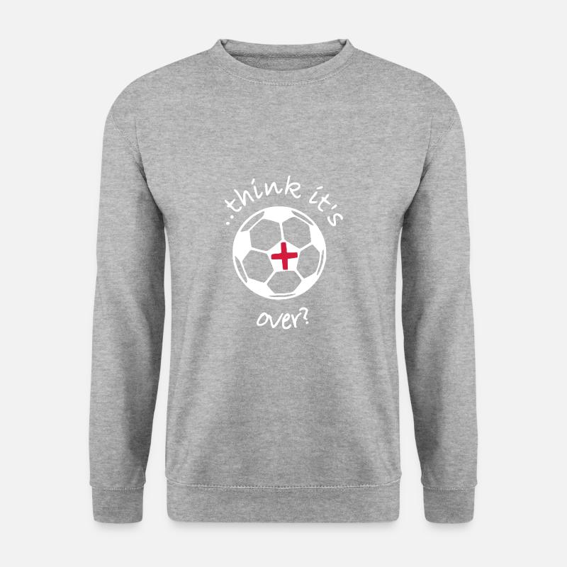 .. vous pensez que c’est B-ALL terminé? (avec StGeorgeCross) - Sweat-shirt Unisexe - gris chiné