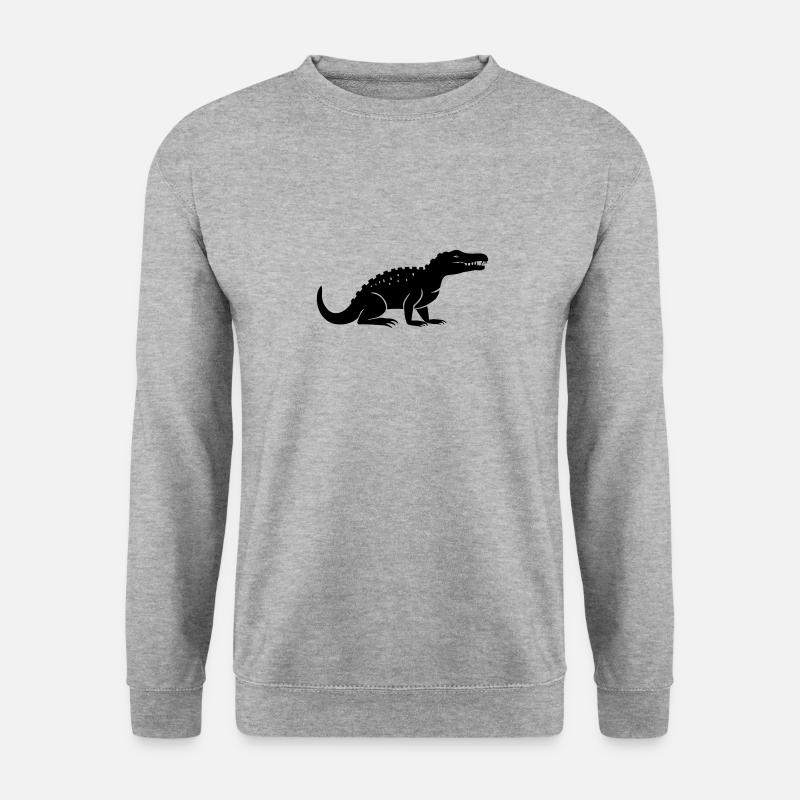 crocodile - Unisex Sweatshirt - salt & pepper