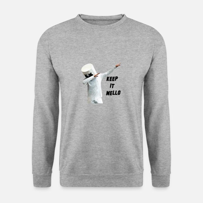 Keep it mello - Unisex Sweatshirt - salt & pepper