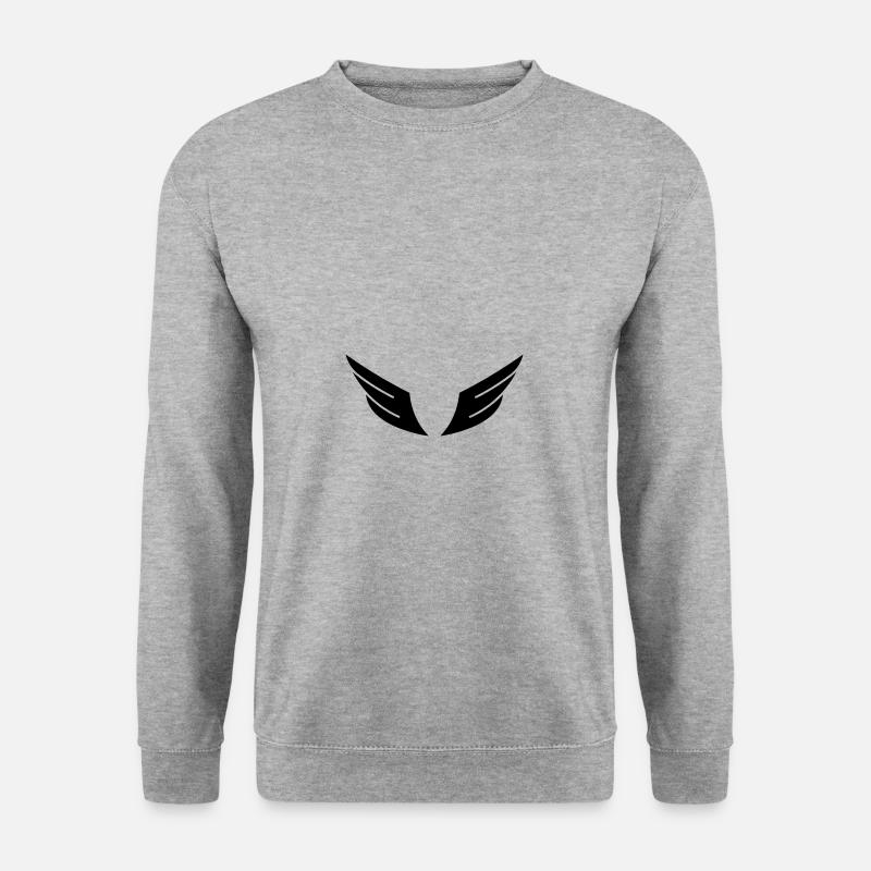 wing - Unisex Sweatshirt - salt & pepper