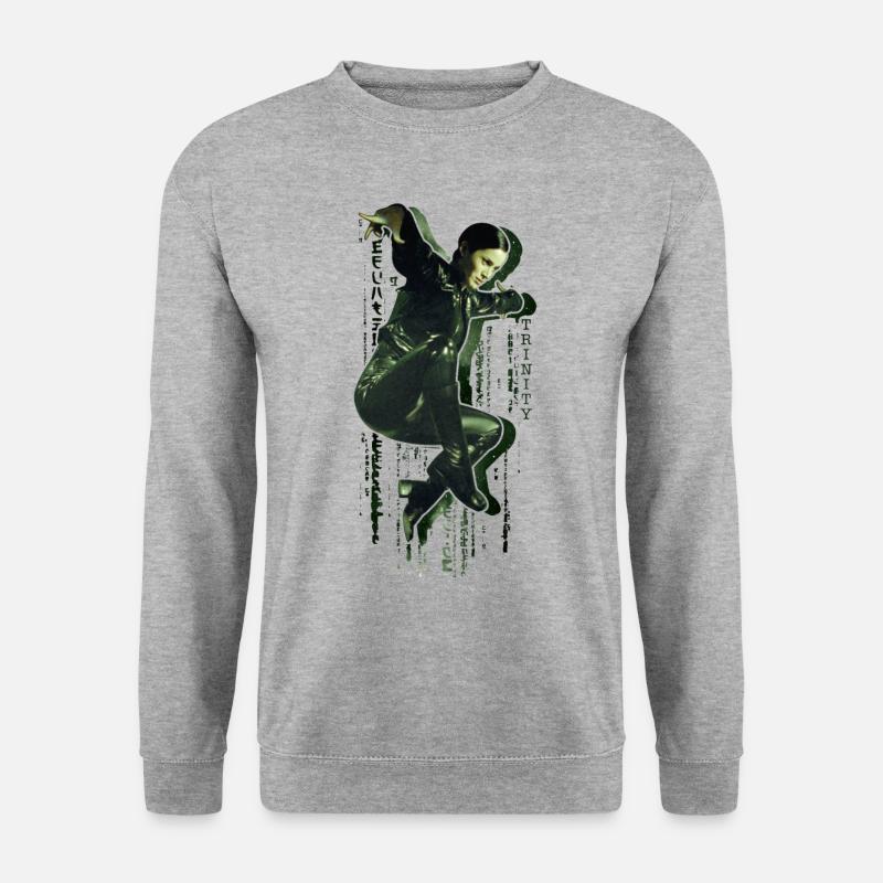 The Matrix Trinity - Unisex Sweatshirt - salt & pepper