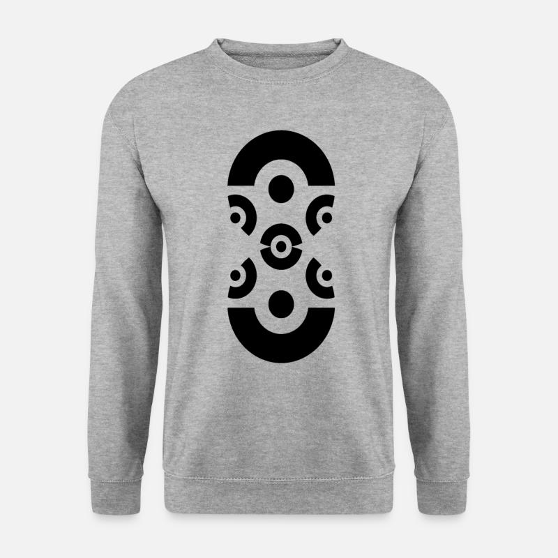 8 - Unisex Sweatshirt - salt & pepper