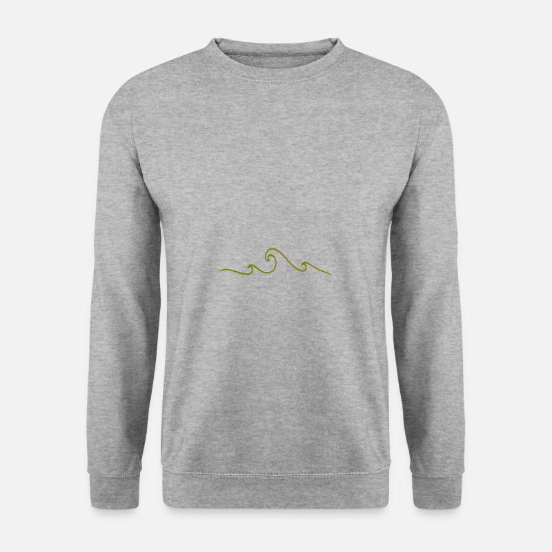 waves - Unisex Sweatshirt - salt & pepper