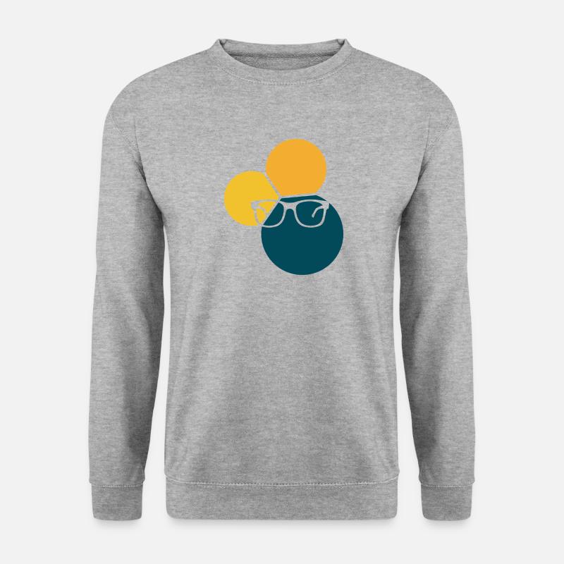 Buch Lesen - Unisex Pullover - Weißgrau meliert