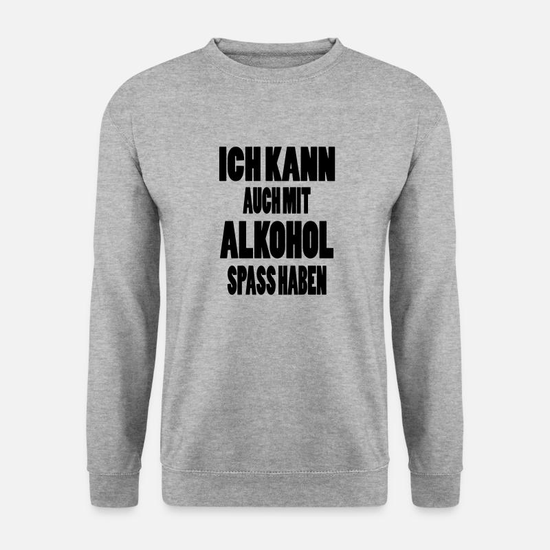 enjoyment - Unisex Sweatshirt - salt & pepper