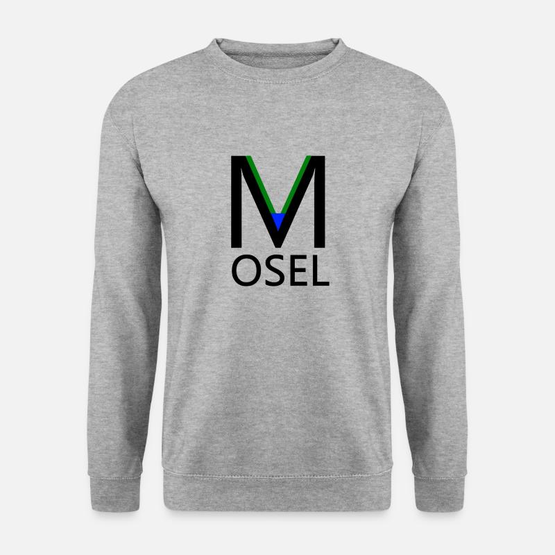 IMG 8199gggg4 - Unisex Pullover - Weißgrau meliert