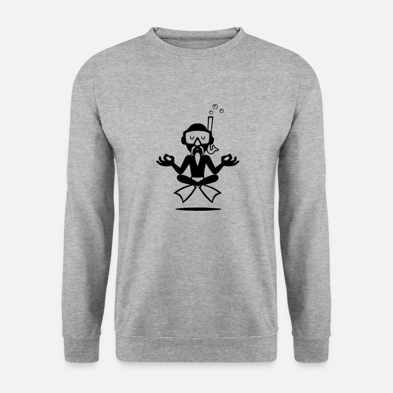Dive Master - Unisex Sweatshirt - salt & pepper
