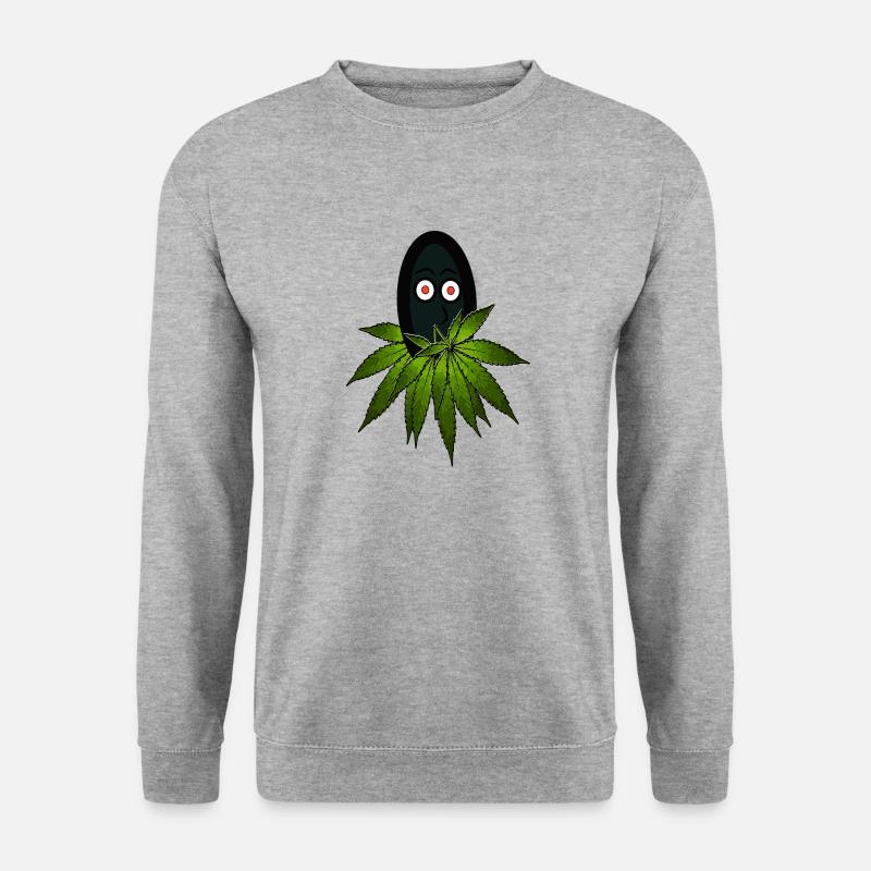 Ganjalerro - Unisex Pullover - Weißgrau meliert