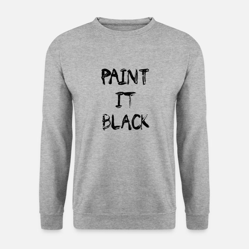 Paint It Black - Unisex Sweatshirt - salt & pepper