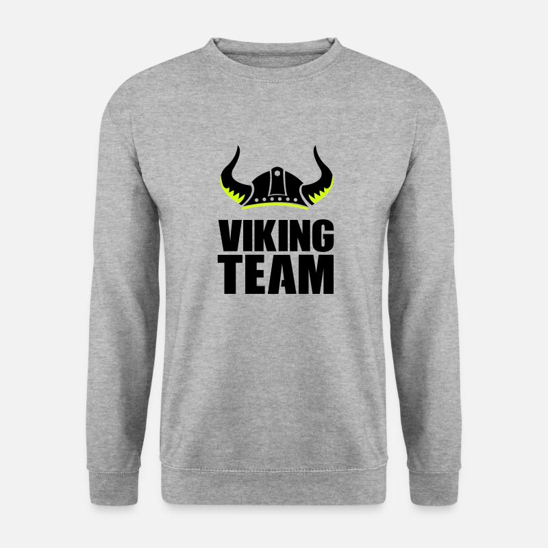 viking team 1 - Unisex Pullover - Weißgrau meliert