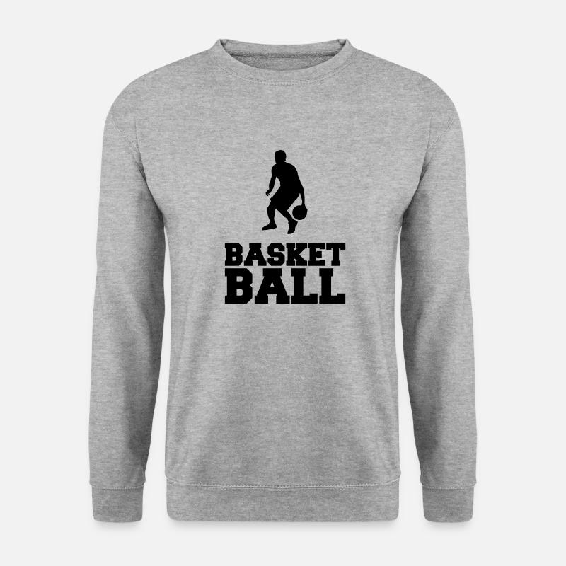 basketball - Unisex Sweatshirt - salt & pepper
