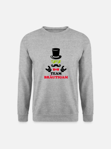 Team Groom - Unisex Sweatshirt - salt & pepper