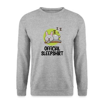 Drôle de dicton photo humour drôle idée idée cadeau - Sweat-shirt Unisexe - gris chiné - Devant - Alina (178cm) & Michal (187cm)