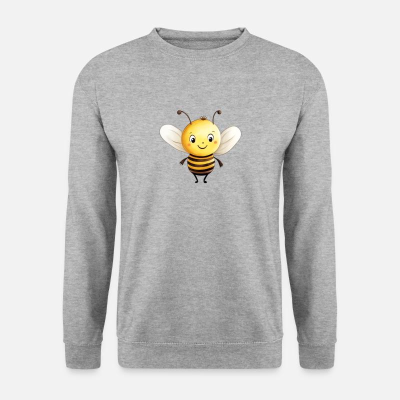 Bee Bee Class Design - Unisex Sweatshirt - salt & pepper