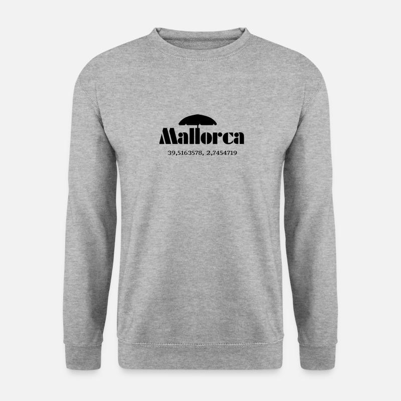 20220604 014513 - Unisex Pullover - Weißgrau meliert