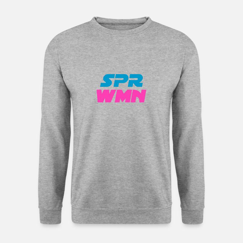 SPR WMN - Unisex Pullover - Weißgrau meliert