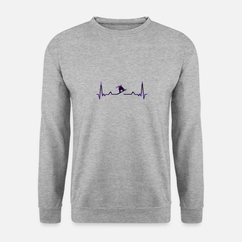 Snowboarding Snowboarding Snowboarder Gift - Unisex Sweatshirt - salt & pepper