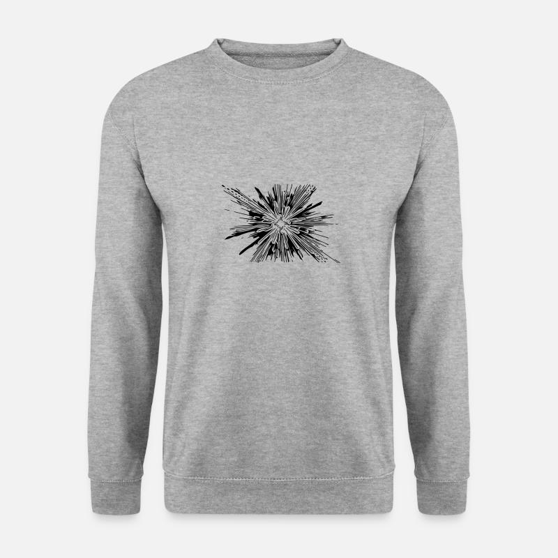 Vector Splash Explosion - Unisex Sweatshirt - salt & pepper