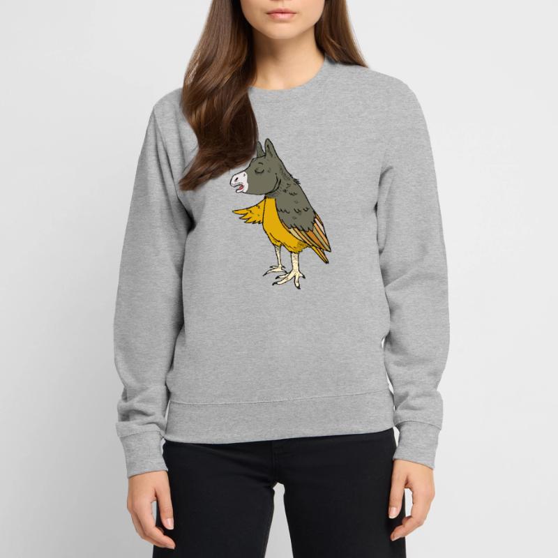 Esel oder Adler oder Vogel Eselvogel Unisex Pullover