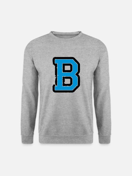 b_02 - Sweat-shirt Unisexe - gris chiné
