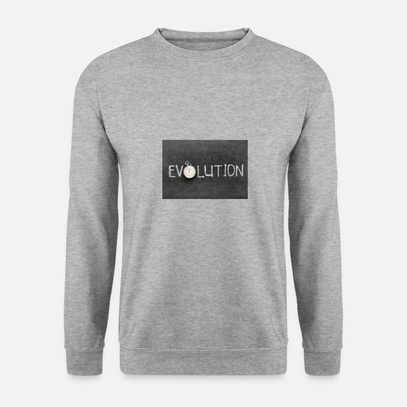 Evolution - Unisex Sweatshirt - salt & pepper