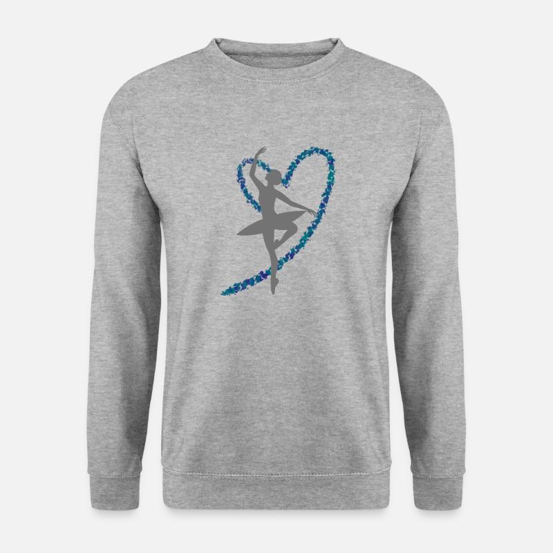 Primaballerina - Unisex Pullover - Weißgrau meliert