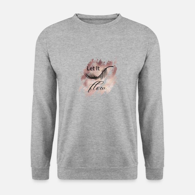 Let It Flow - Unisex Sweatshirt - salt & pepper
