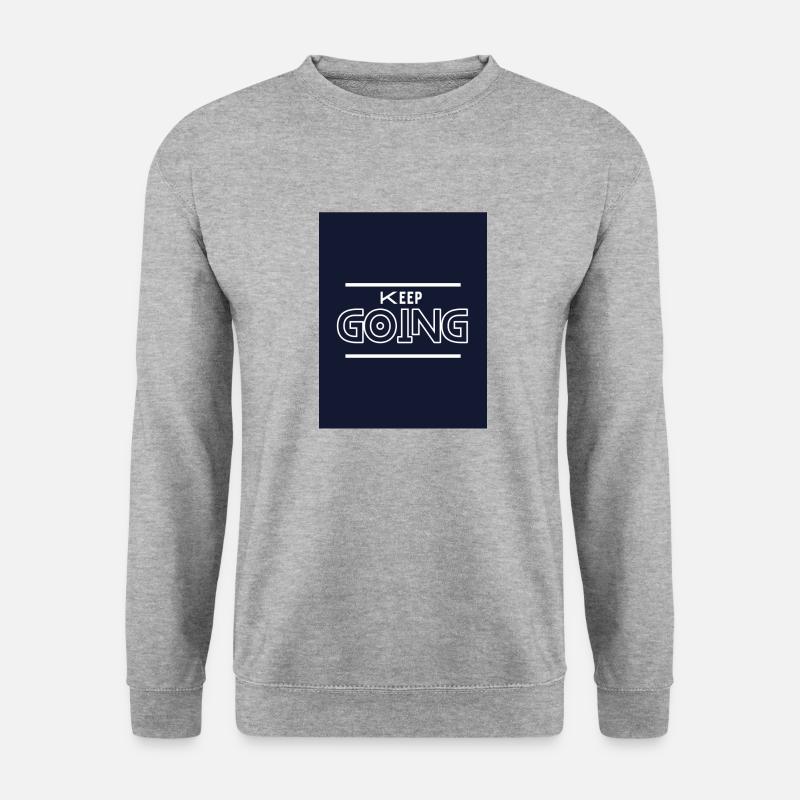 Keep Going - Unisex Sweatshirt - salt & pepper