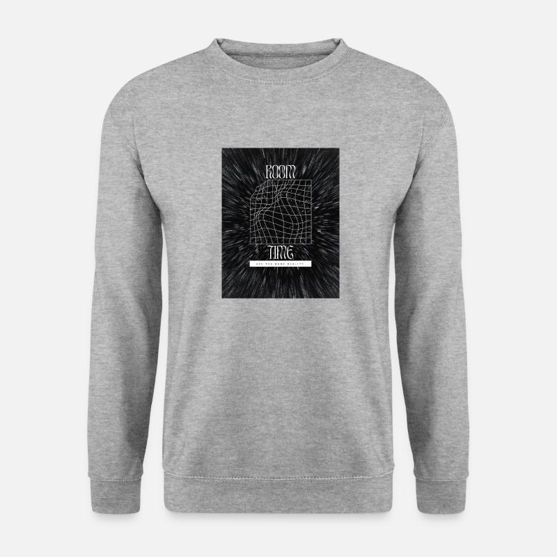 Space and time - Unisex Sweatshirt - salt & pepper