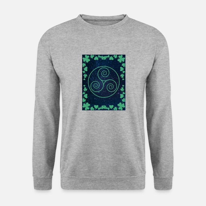 Skyseasons - Unisex Pullover - Weißgrau meliert