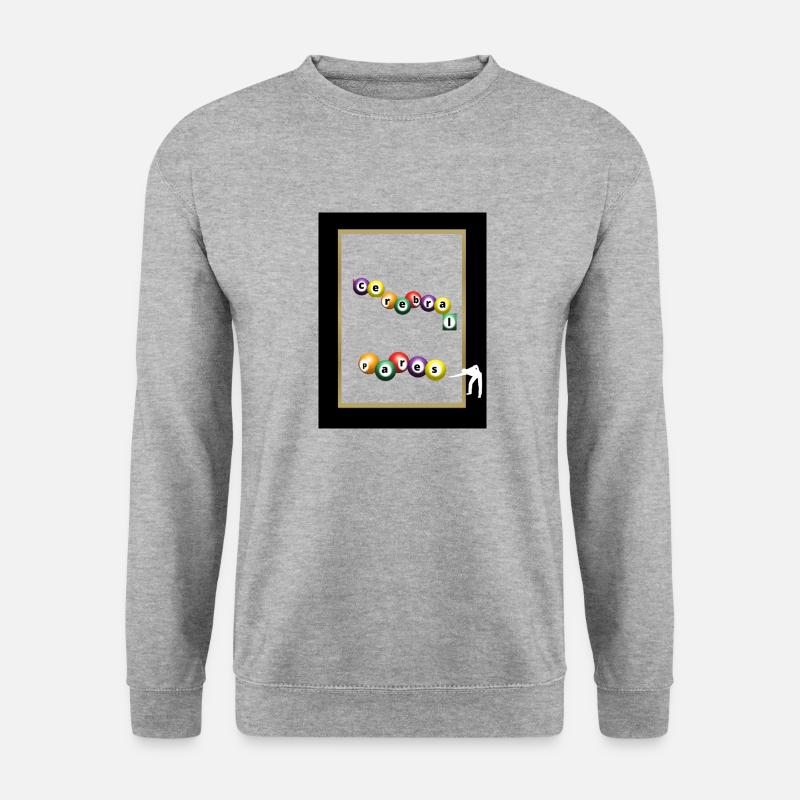 Zerebralparese - Unisex Pullover - Weißgrau meliert
