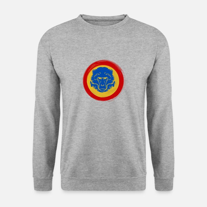 Monkey#2 - Unisex Sweatshirt - salt & pepper