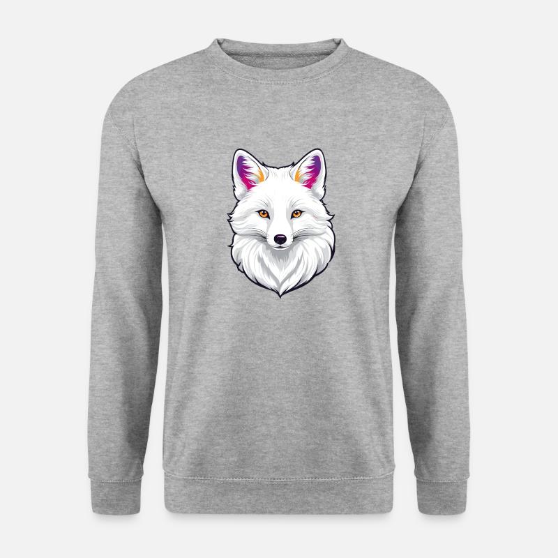 Arctic Fox - Unisex Sweatshirt - salt & pepper