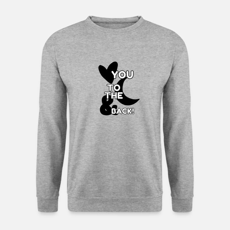 Love Valentine's Day Relationship Romantic - Unisex Sweatshirt - salt & pepper