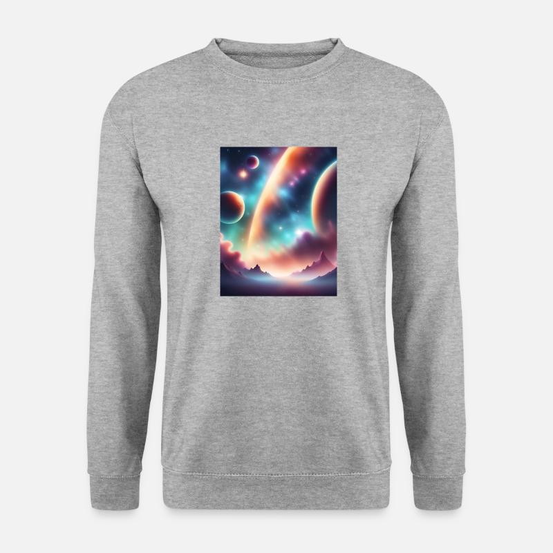 Space - Unisex Sweatshirt - salt & pepper