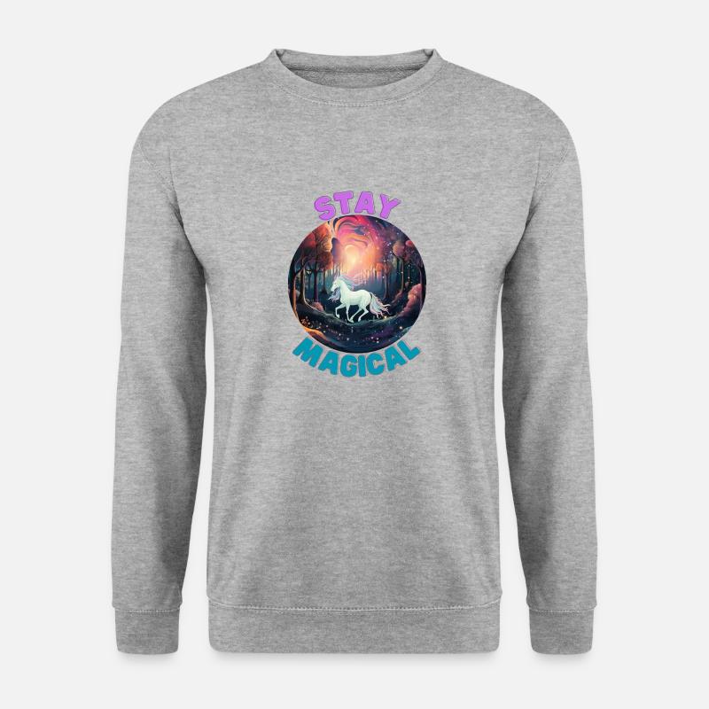 Unicorn2 - Unisex Sweatshirt - salt & pepper