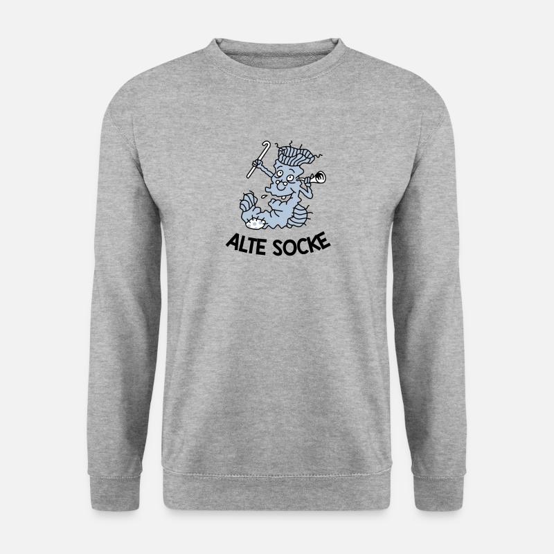 Old sock - Unisex Sweatshirt - salt & pepper