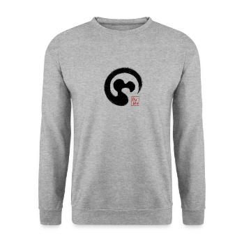 Dodo dans le comté d’Enso, Japon | Zen Dronte - Sweat-shirt Unisexe - gris chiné - Devant - Alina (178cm) & Michal (187cm)