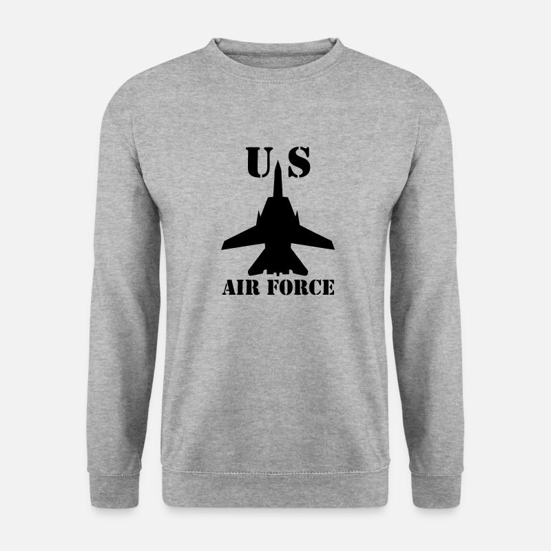 air_force - Unisex Sweatshirt - salt & pepper