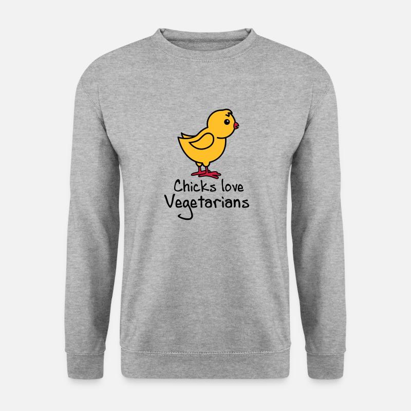 vegetarians - Unisex Sweatshirt - salt & pepper