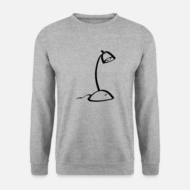 table lamp - Unisex Sweatshirt - salt & pepper