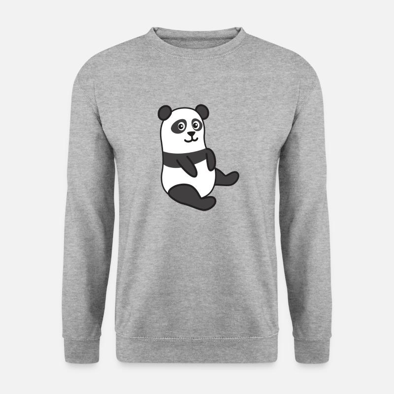 panda - Unisex Sweatshirt - salt & pepper