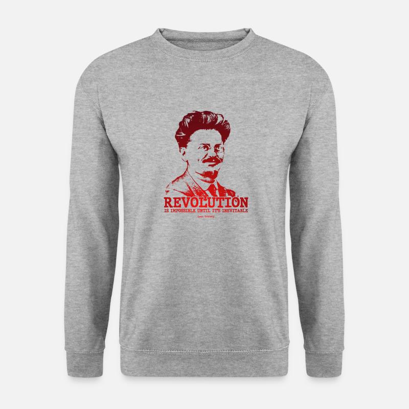 Leon Trotsky - Unisex Sweatshirt - salt & pepper