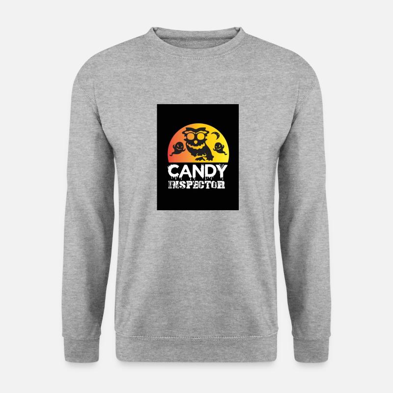 Candy Inspector - Unisex Pullover - Weißgrau meliert