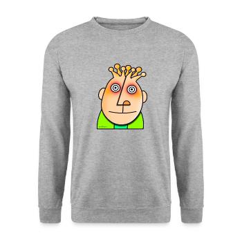 Vous sentez-vous parfois différent aussi ? - Sweat-shirt Unisexe - gris chiné - Devant - Alina (178cm) & Michal (187cm)