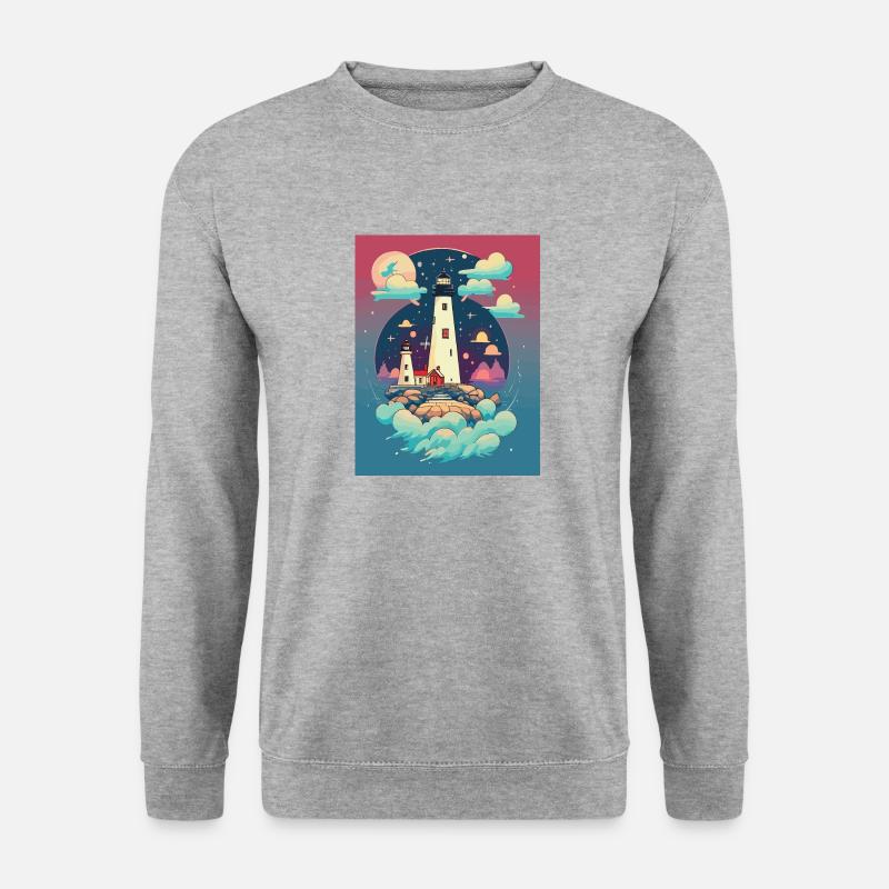 Lighthouse - Unisex Sweatshirt - salt & pepper