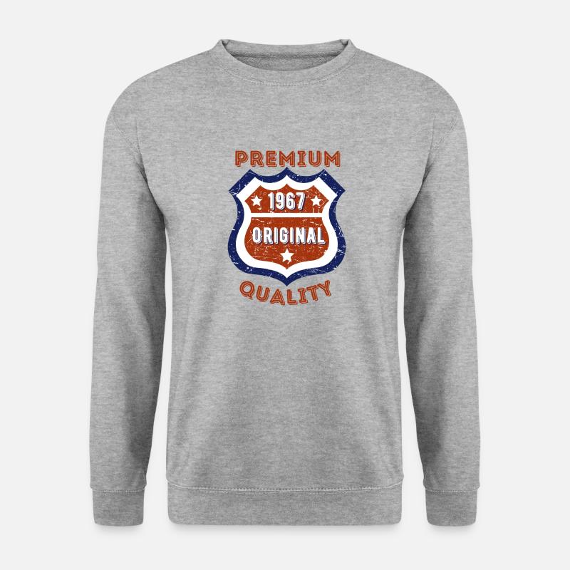 Premium quality 1967 - Unisex Sweatshirt - salt & pepper