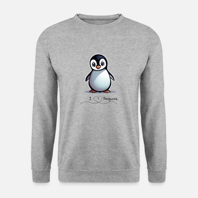 Penguin - Unisex Sweatshirt - salt & pepper