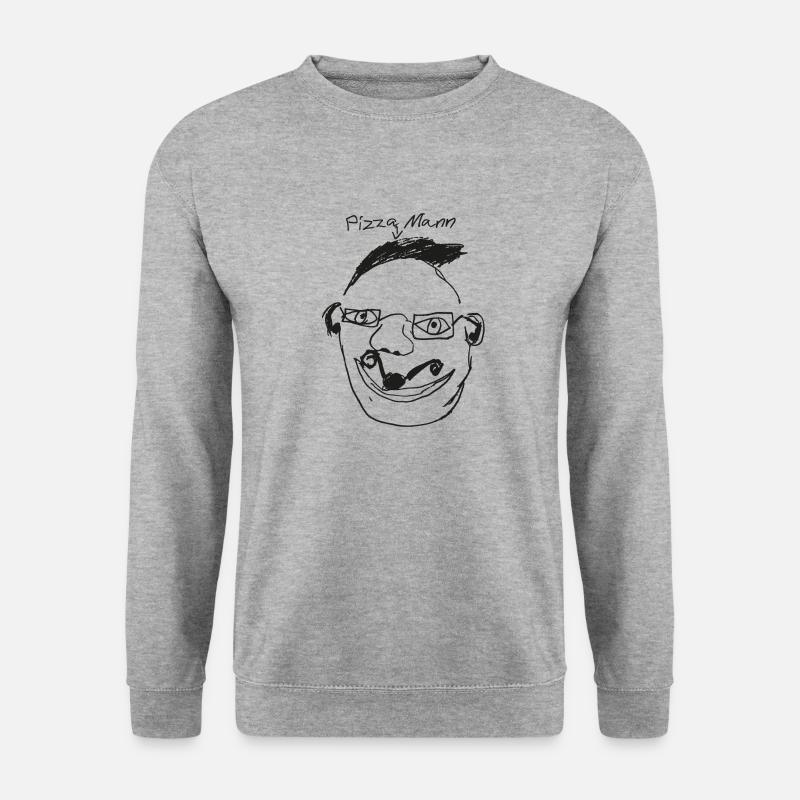Pizza Man - Unisex Sweatshirt - salt & pepper